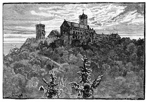 Die Wartburg, 1900 von Unbekannt