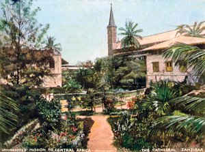 Die Kathedrale, Sansibar, Tansania, Afrika, 1904 von Unbekannt