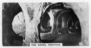 Die Höhlen, Hastings, Sussex, ca. 1920er von Unbekannt