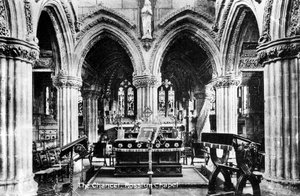 Der Chor, Rosslyn Chapel, Midlothian, Schottland, 20. Jahrhundert