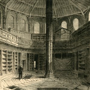 Das Kapitelhaus vor seiner Restaurierung, 1881