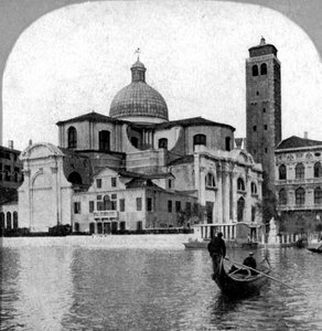 Die Kirche von St. Jeremiah, Venedig, Italien, spätes 19. Jahrhundert von Unbekannt