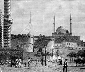 Die Zitadelle, Kairo, Ägypten, 1900 von Unbekannt