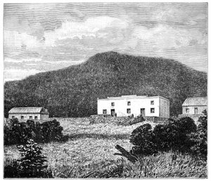 Das Landhaus von Paul Kruger, Südafrika