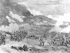 Der Krimkrieg, 1854-56: Die Einnahme von Sewastopol: Sturm auf den Redan, 8. September 1855 von Unbekannt