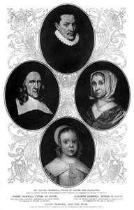 Die Familie Cromwell, 1899 von Unbekannt
