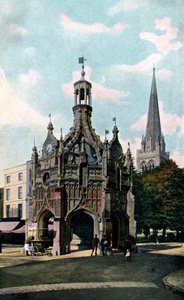 Das Kreuz und die Kathedrale, Chichester, West Sussex, frühes 20. Jahrhundert