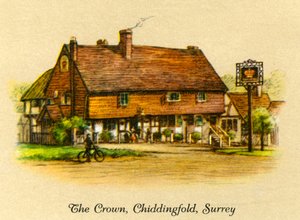 Die Krone, Chiddingfold, Surrey von Unbekannt