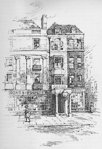 Die Krone und Anker Taverne, 1907 von Unbekannt