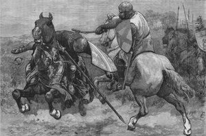 Der Tod von Bohun, 16. März 1322, ca. 1880