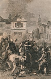 Der Tod von Wat Tyler, 1381, 19. Jahrhundert