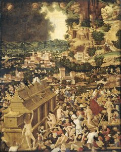 Die Sintflut, 1450-1499 von Unbekannt