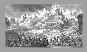 Die Zerstörung Jerusalems und des Tempels, 1818