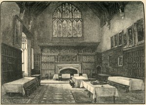Der Speisesaal, 1898 von Unbekannt