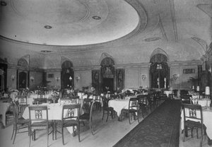 Der Directoire Speisesaal, Belmont Hotel, Chicago, Illinois, 1924