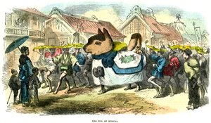 Der Hund von Himura, Japan, 1872 von Unbekannt