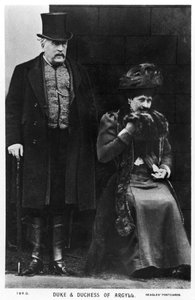 Der Herzog und die Herzogin von Argyll