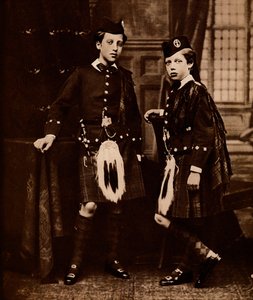 Der Duke of Clarence und König George