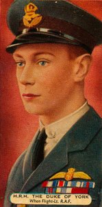 Der Herzog von York als Flugleutnant in der RAF, ca. 1918-1935 von Unbekannt