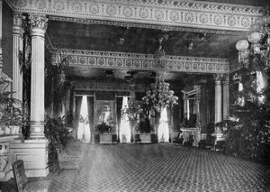 Der Ostsaal im Weißen Haus, Washington DC, USA, 1908