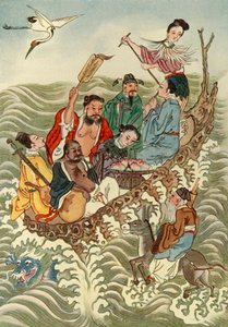 Die acht Unsterblichen überqueren das Meer, 1922