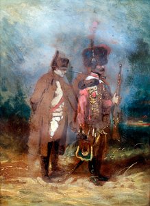 Der Kaiser Napoleon I. während des Frankreichfeldzugs, 1814