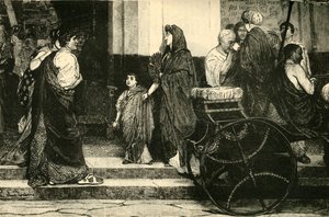 Der Eingang eines römischen Theaters, 1890
