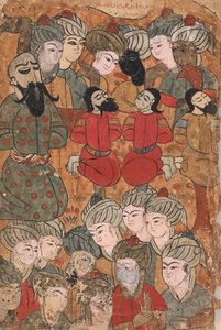 Die Hinrichtung der Brahmanen, Folio aus einem Kalila wa Dimna, 18. Jahrhundert von Unbekannt