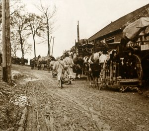 Der Exodus, ca. 1914-1918