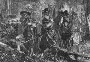 Die Expedition gegen Santiago, um 1880 von Unbekannt