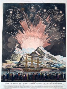 Die Feierlichkeiten der Krönung, Paris, 2. Dezember 1804, 19. Jahrhundert