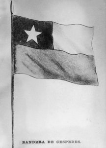 Die Flagge von Cespedes, 1868, 1920er Jahre