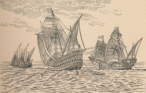 Die Flotte von Kolumbus