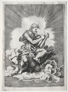 Die vier Evangelisten: St. Johannes, ca. 1518