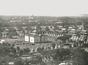 Die vierhundertfünfzig Tempel, Mandalay, Burma, 1895