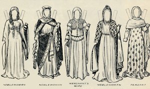Die Galerie der historischen Kostüme: Die Kleider aus den Tagen von Richard I, ca. 1934