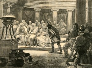 Die Gallier in Rom, 1890 von Unbekannt