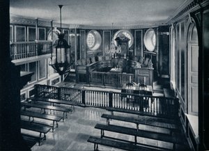 Der General Court im Kapitol von Williamsburg