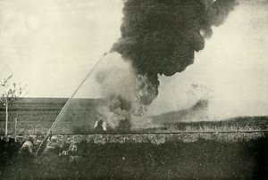 Der deutsche Flammenwerfer von Unbekannt
