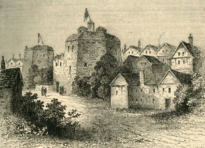Das Globe Theatre, Temp. Elizabeth, um 1878