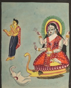 Die Göttin Ganga, 1800er