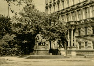 Das Goethe-Denkmal, Wien, Österreich, um 1935 von Unbekannt