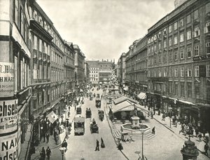 Der Graben, Wien, Österreich, 1895 von Unbekannt