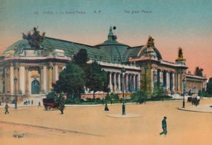 Das Grand Palais, Paris, ca. 1920