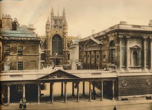 Der große Pump Room, Bath, Somerset, um 1925 von Unbekannt