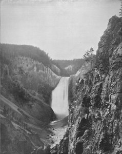Die Großen Wasserfälle des Yellowstone, 19. Jahrhundert