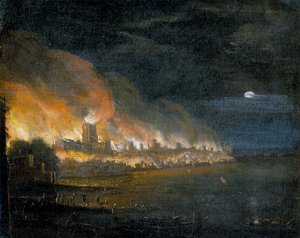 Der Große Brand von London, 1666