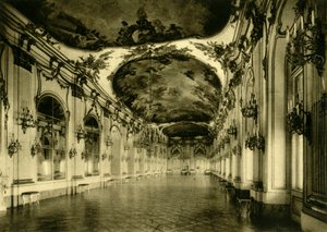 Die Große Galerie, Schloss Schönbrunn, Wien, Österreich, ca. 1935