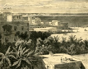 Der Große Hafen von Alexandria, 1890 von Unbekannt
