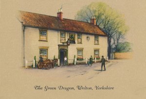 Der grüne Drache, Welton, Yorkshire, 1939 von Unbekannt
